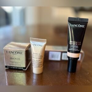 Lancome Effacernes Waterproof Concealer, Clair II,undereye, Tested, PLUS Samples